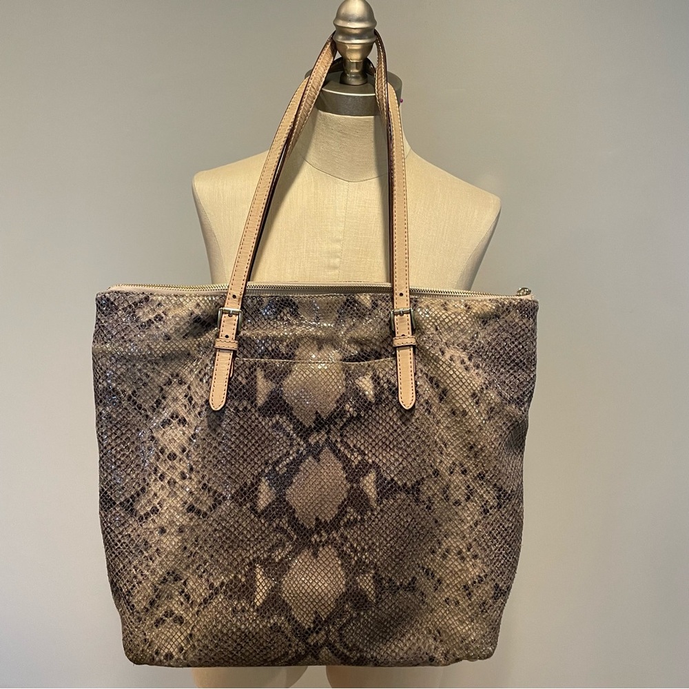 Michael Michael Kors Python Print Leather Bag - image 2